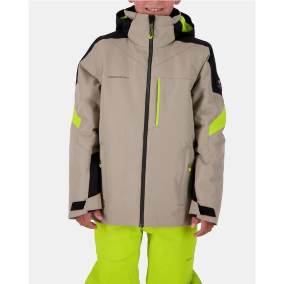 OBERMEYER Boys' Fleet Ski Snowboard Jacket Boy 10-12 Outdoor - Picture 1 of 15